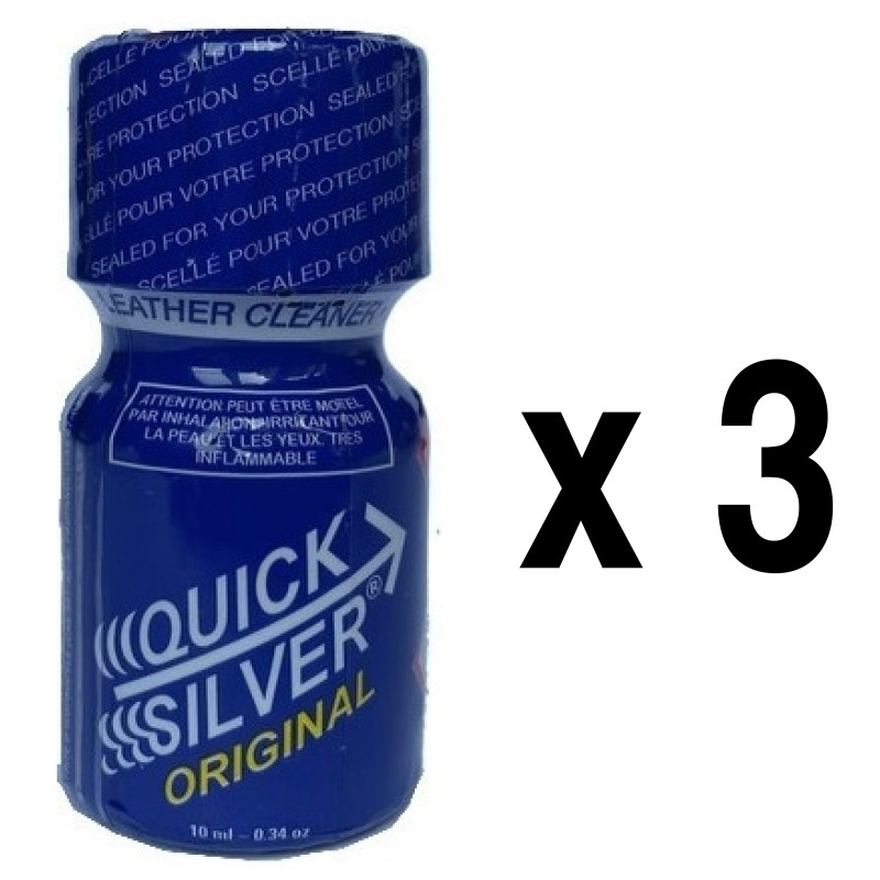 FL Leather Cleaner  QUICK SILVER ORIGINAL 10ml x3